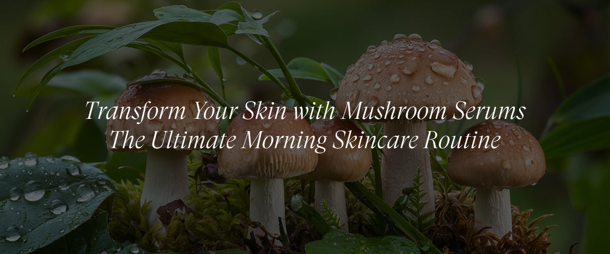 Transform Your Skin with Mushroom Serums: The Ultimate Morning Skincare Routine