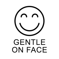 Gentle on face badge